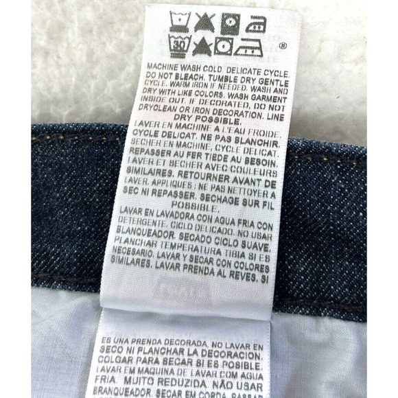 Levis 515 Womens Bootcut Denim Jeans Size 8 Blue Mid Rise Western Boho - Picture 9 of 9